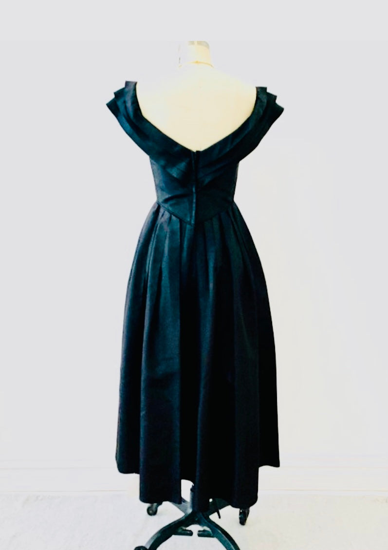 1950’s Black Cocktail Dress