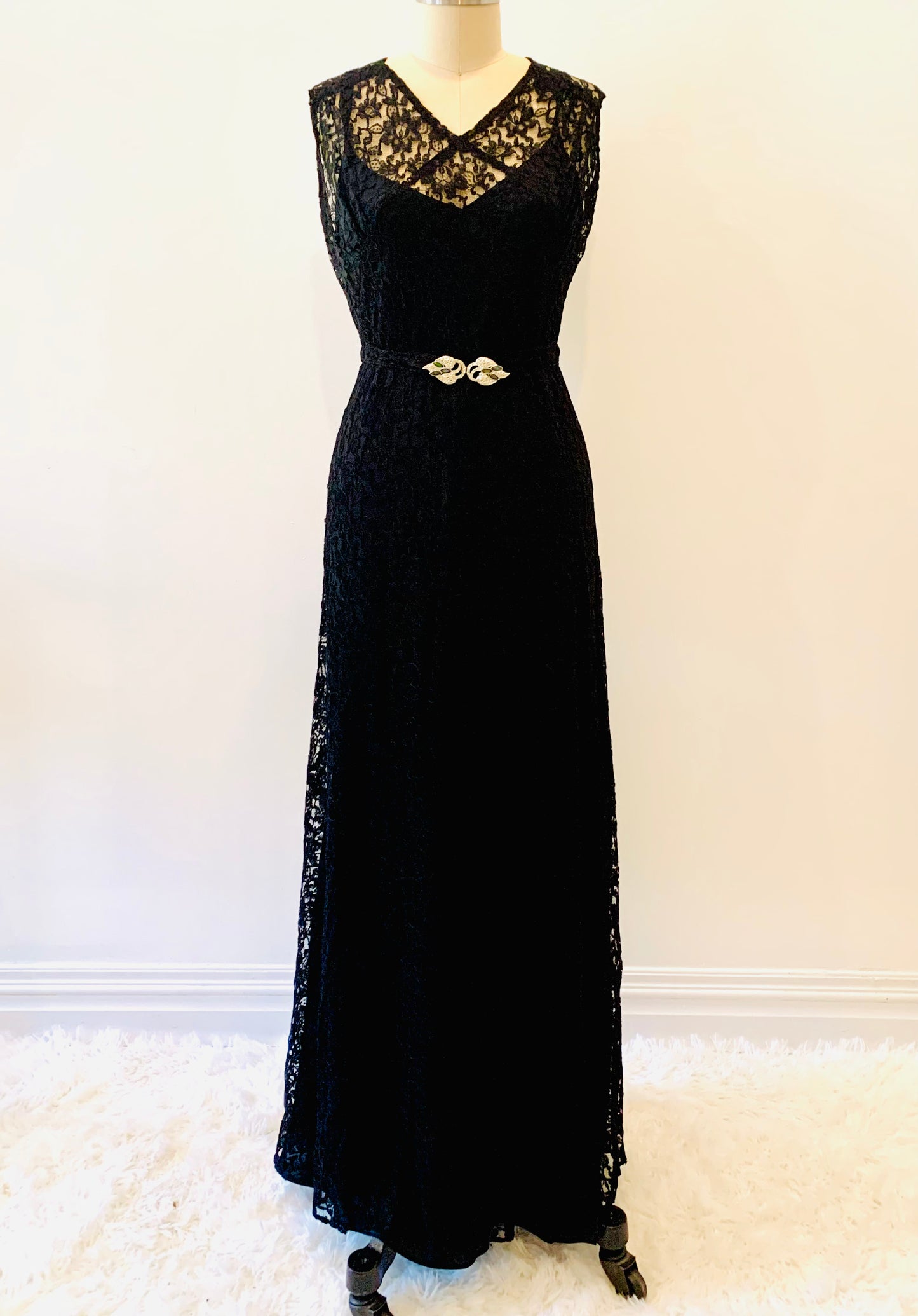 1930’s Lace Evening Gown