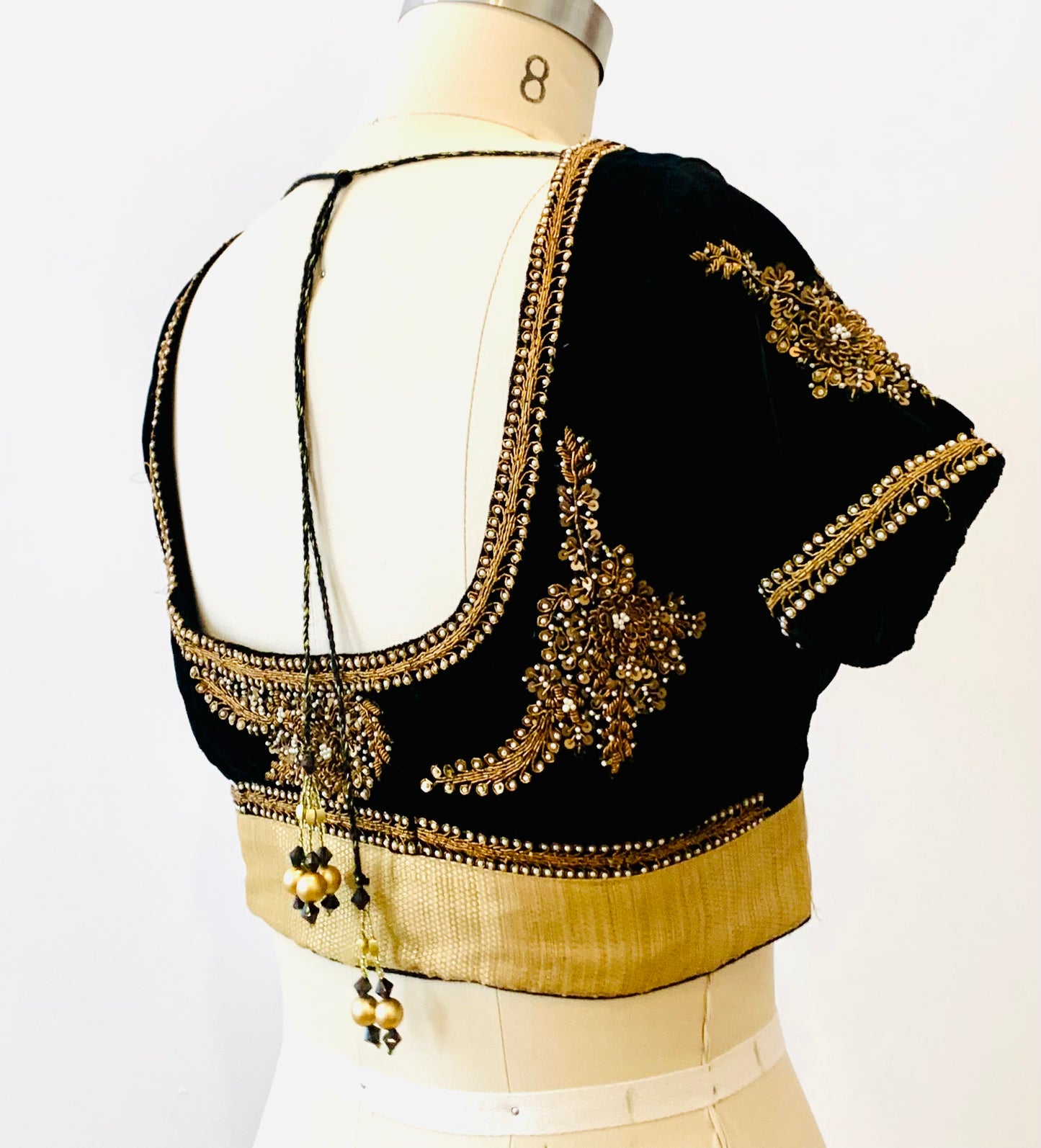 Vintage Sari Top