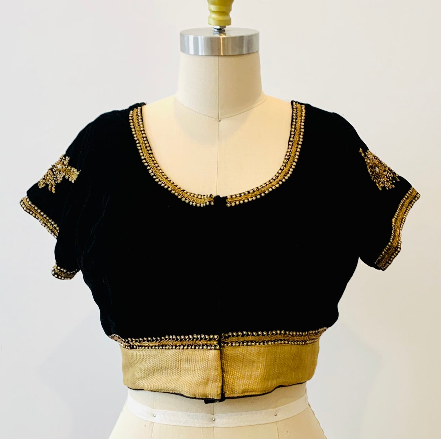 Vintage Sari Top