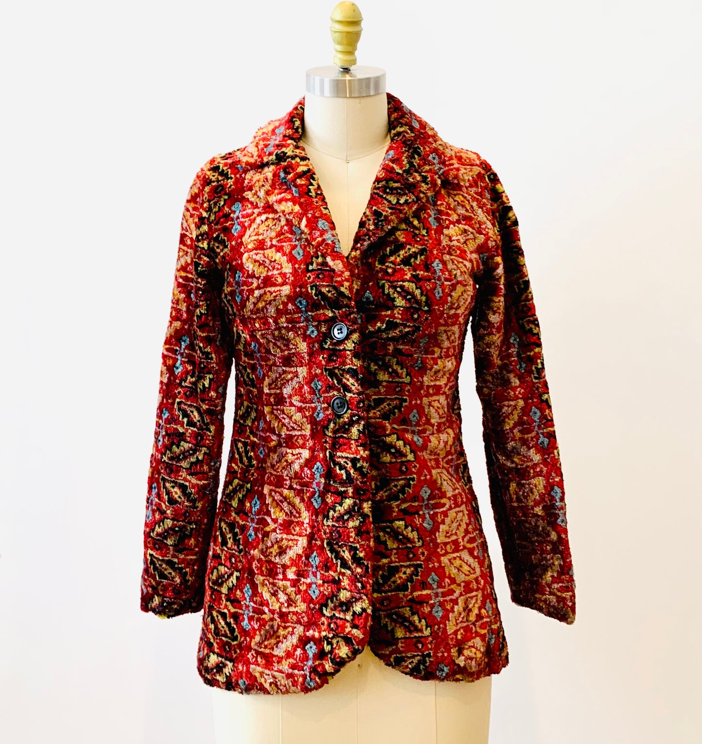 1970’s Velvety Boho Jacket