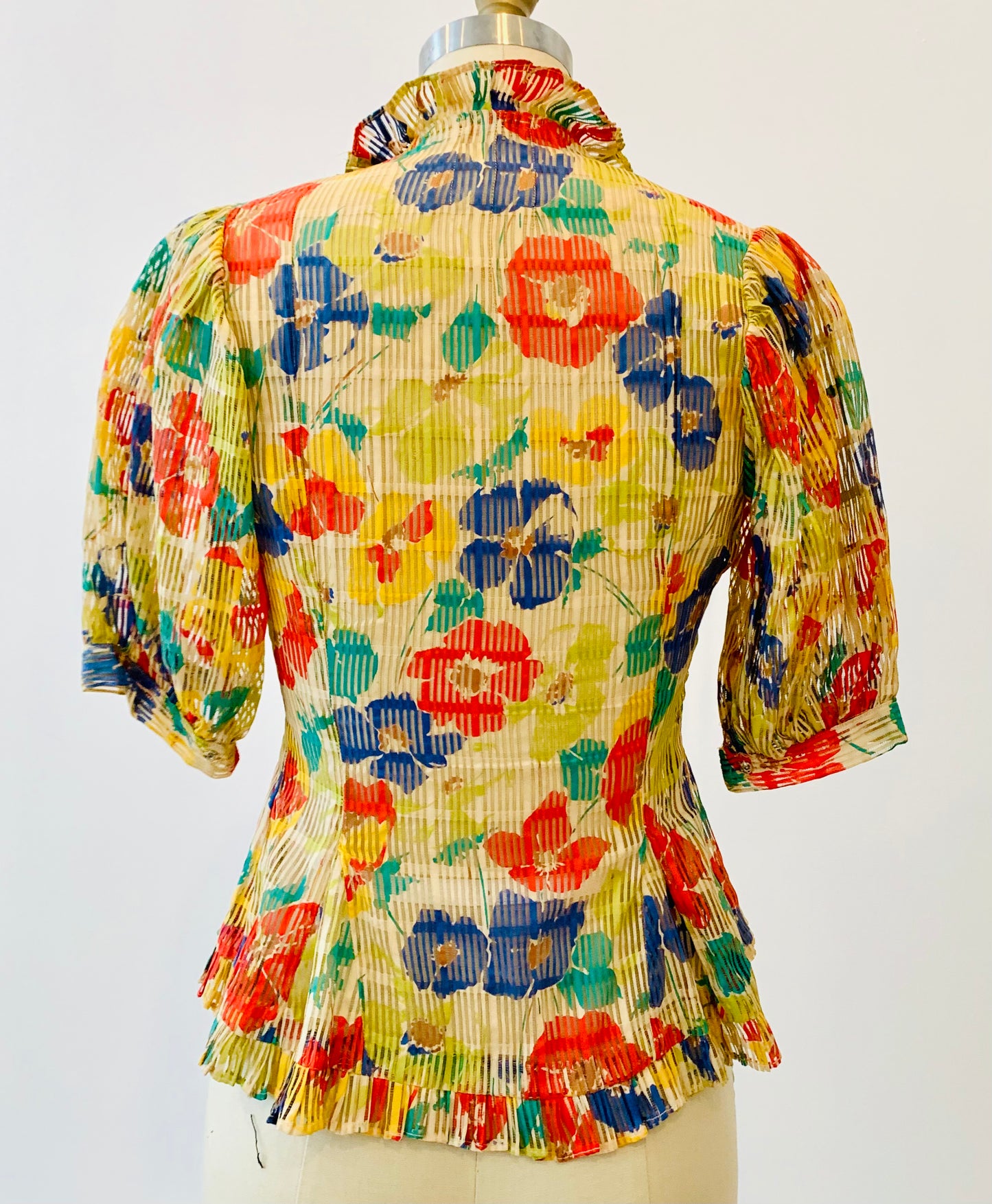 1930’s Floral Blouse