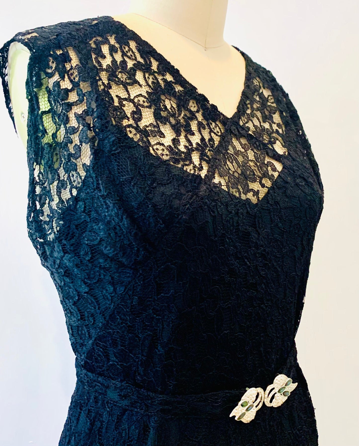 1930’s Lace Evening Gown