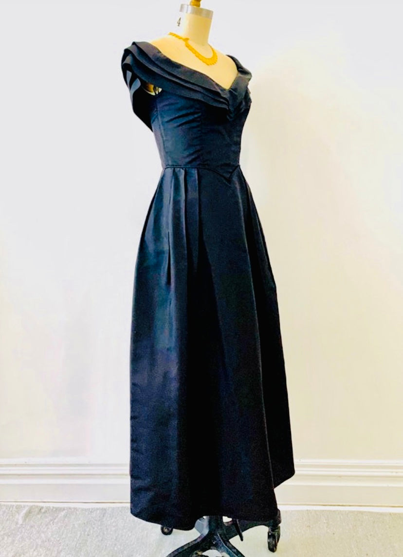 1950’s Black Cocktail Dress