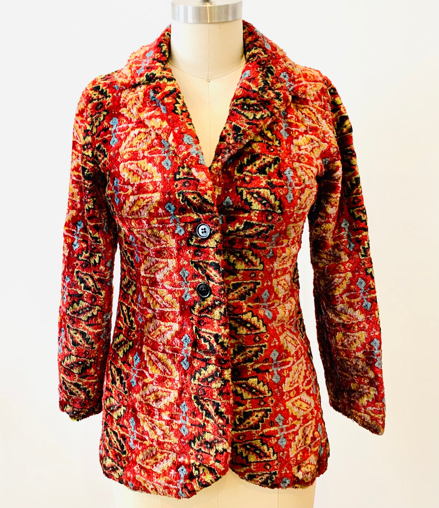 1970’s Velvety Boho Jacket